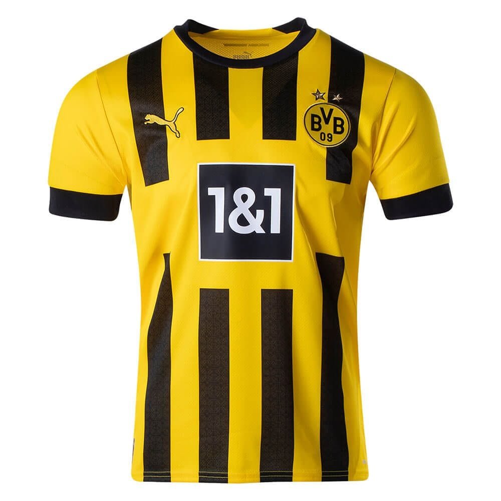 Borussia Dortmund 22/23 Home Jersey by PUMA- front view