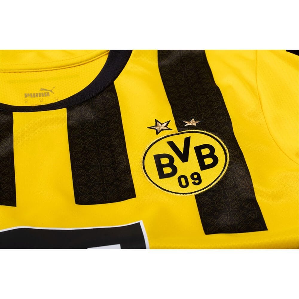Borussia Dortmund 22/23 Home Jersey by PUMA- logo