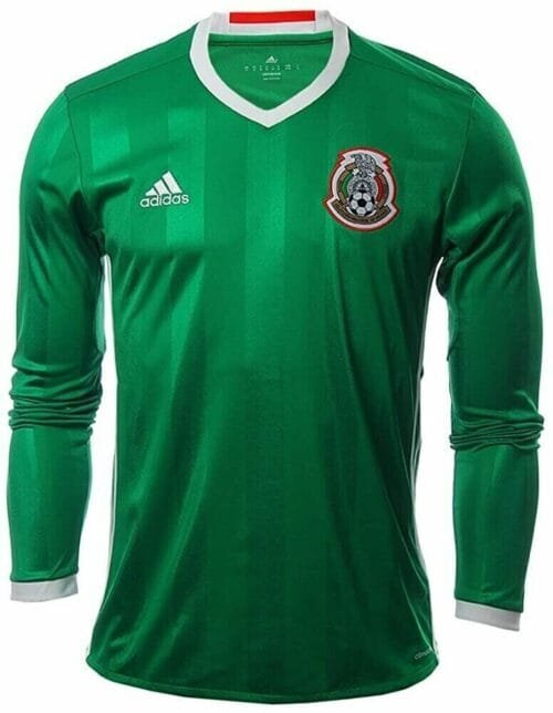 Adidas Mexico Official Long Sleeve Jersey 2016 (Authentic) X-Large full