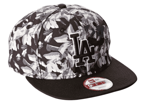 New Era Baseball Dodgers Orchid 9Fifty Cap right