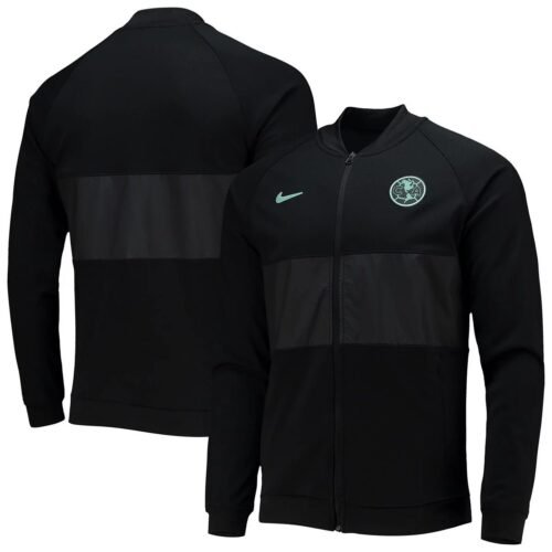 Men's Nike Black Club America I96 Woven Anthem Raglan Full-Zip Jacket 1