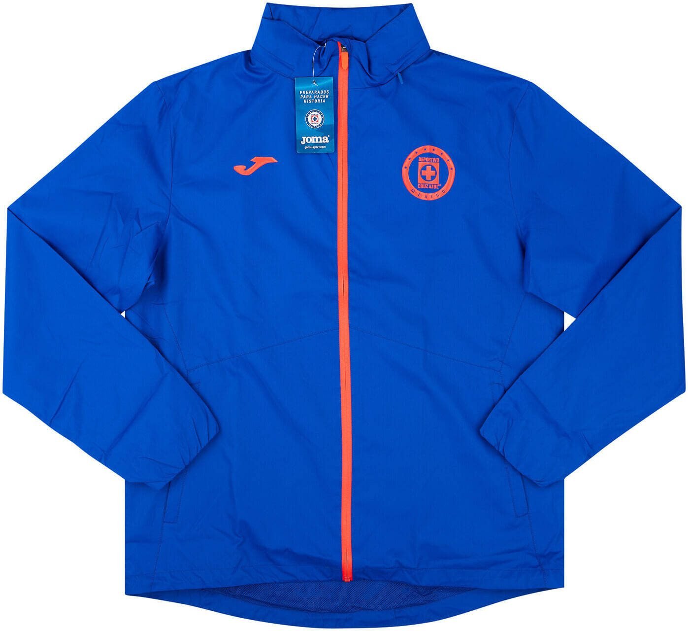 Joma Cruz Azul Raincoat Jacket 2021-2022- Royal (Authentic) 3