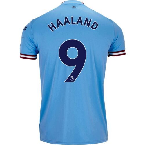 Official Puma Men’s Erling Haaland #9 Manchester City Home Jersey – 2022/2023 5