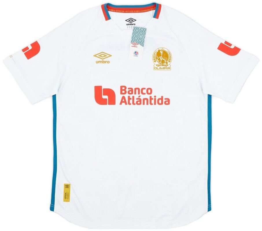 Umbro Club Deportivo Olimpia Camiseta Primera 2022/2023 Jersey white 2