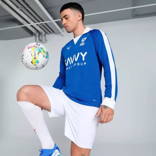 al hilal jerseys - Al Hilal SFC Anniversary Men's Long Sleeve Football Jersey